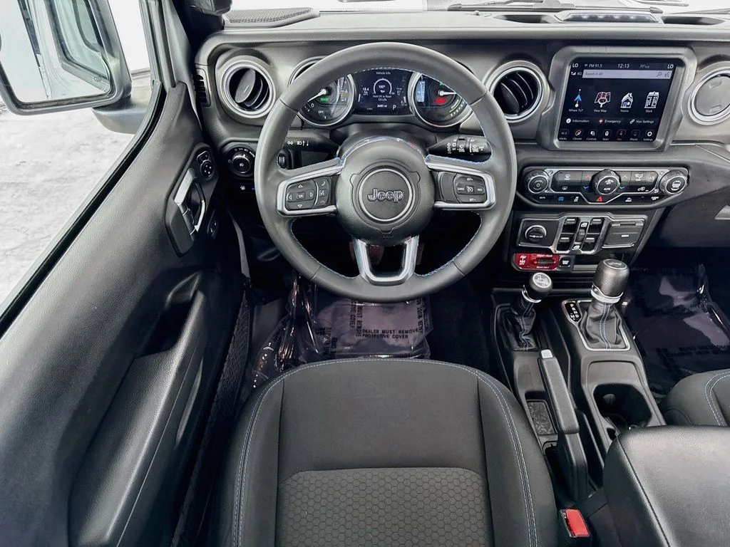 Used 2023 Silver Jeep Rubicon 4xe image 22