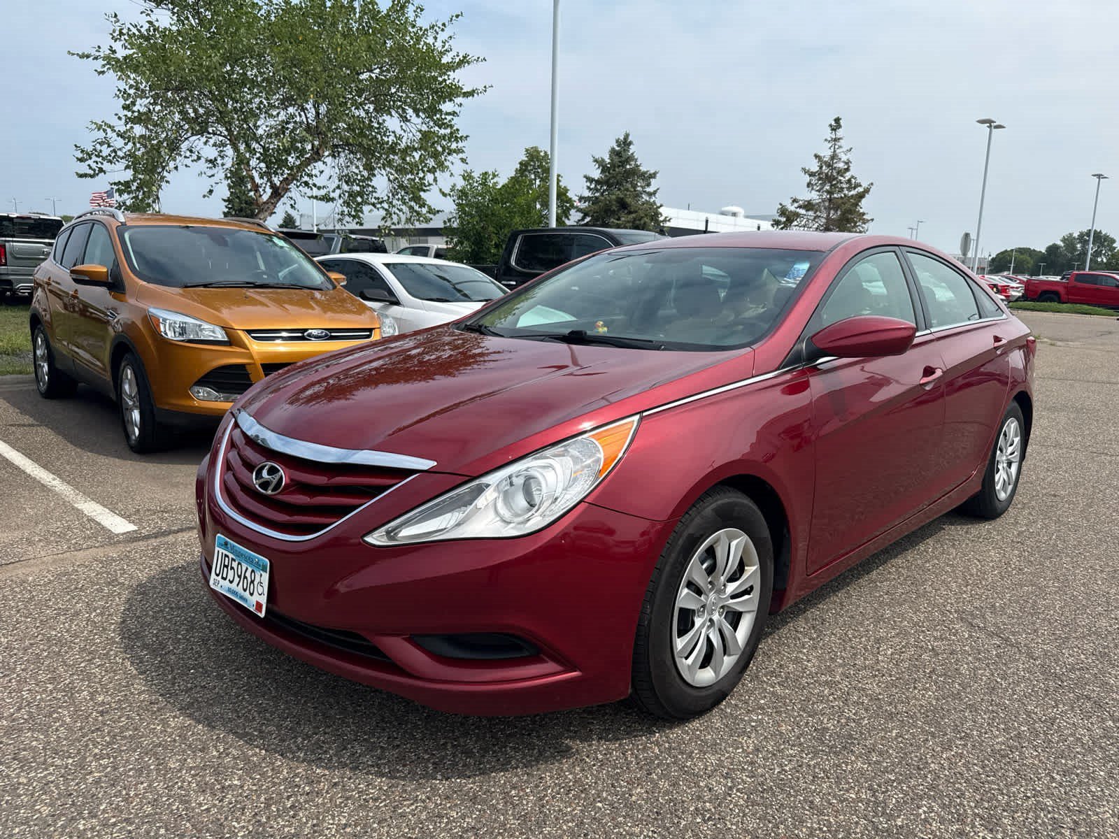 Used 2013 Hyundai Sonata GLS with VIN 5NPEB4AC3DH541472 for sale in Brooklyn Center, MN