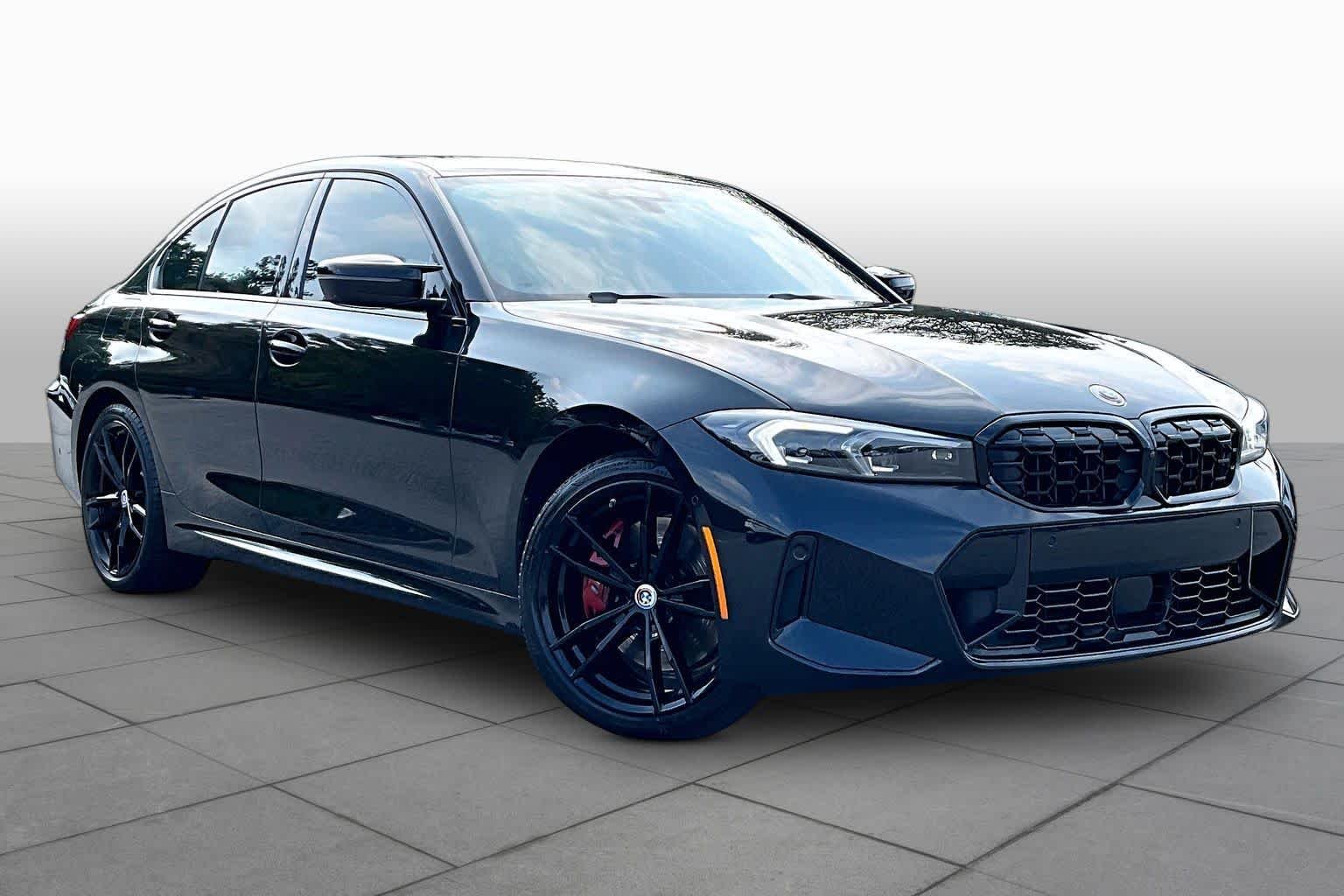 Certified Used 2024 Black Sapphire Metallic BMW M340i xDrive image 2