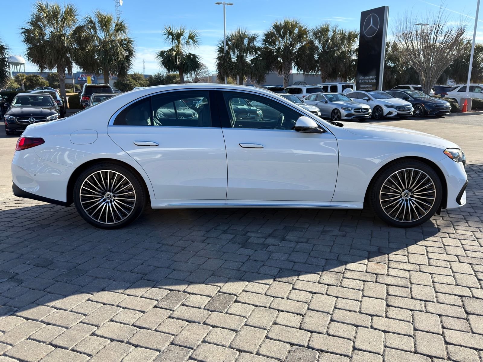 New 2026 Moonlight White Metallic Mercedes-Benz E 350 image 8