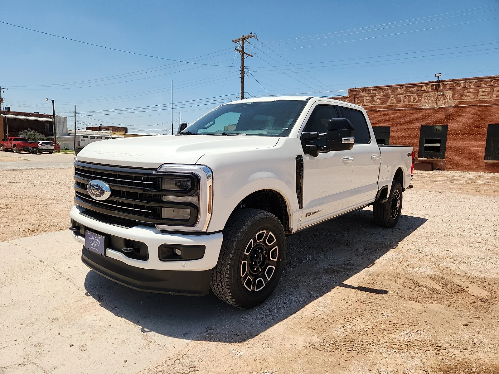 New 2026 Star White Metallic Tri-Coat Ford F-250® Platinum® image 3