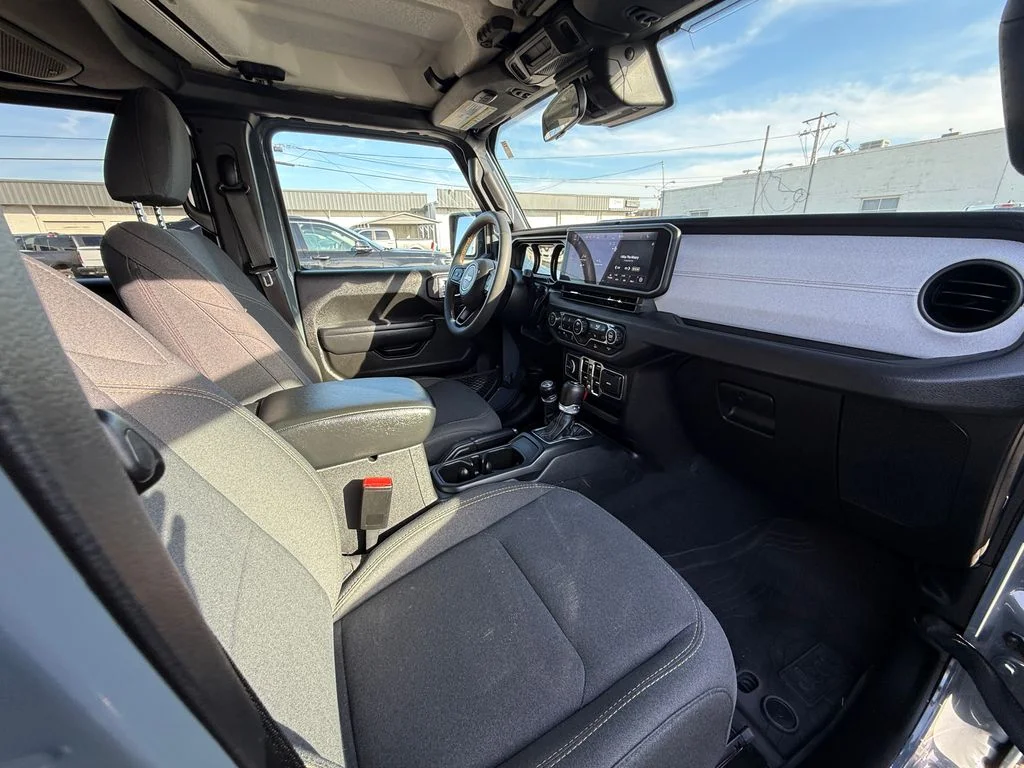 Used 2024 Gray Jeep Sport S 4xe image 16