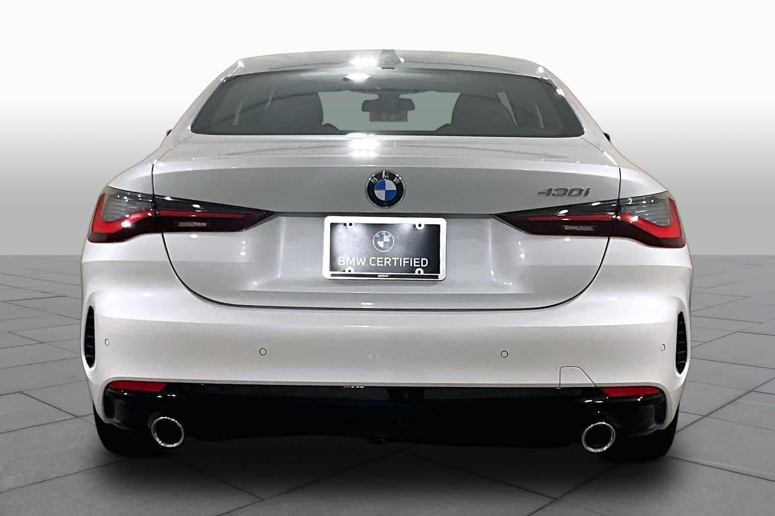 Certified Used 2025 Mineral White Metallic BMW 430i image 4