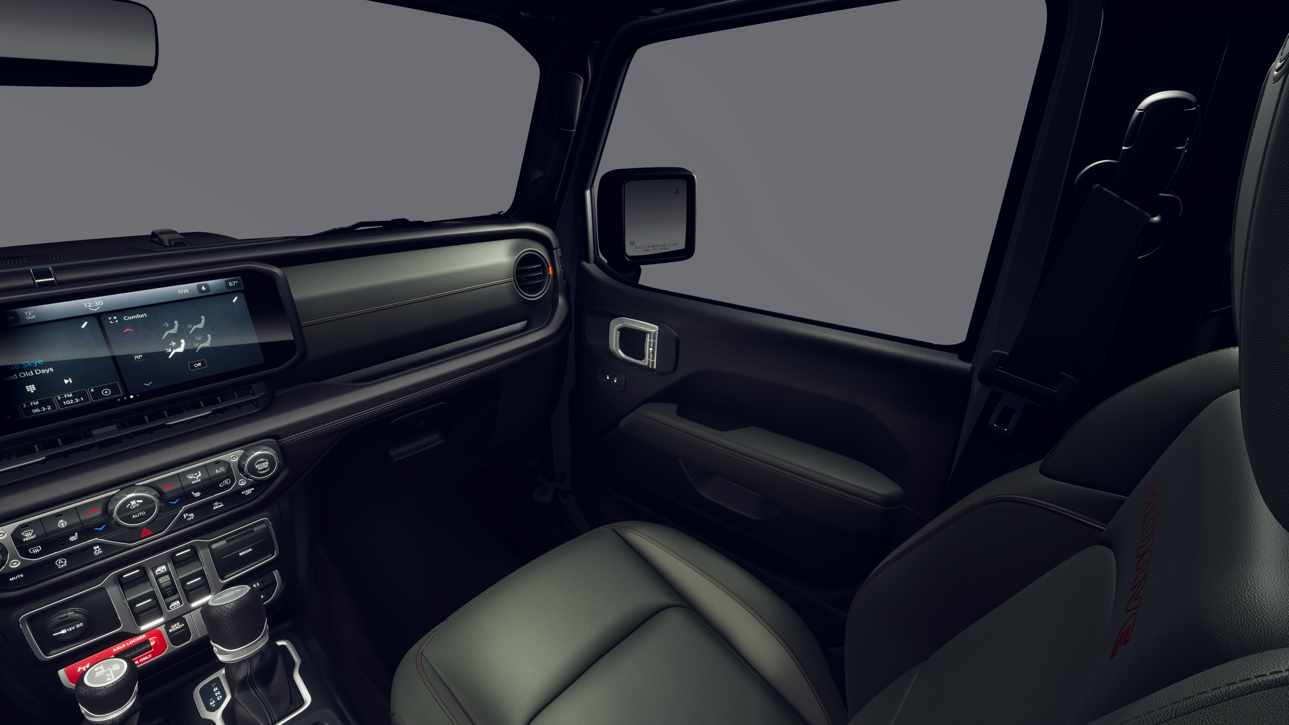 New 2026 Bright White Clear-Coat Exterior Paint Jeep Mojave image 19