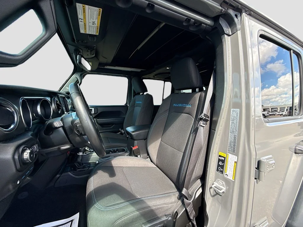Used 2022 Gray Jeep Unlimited Rubicon 4xe image 23