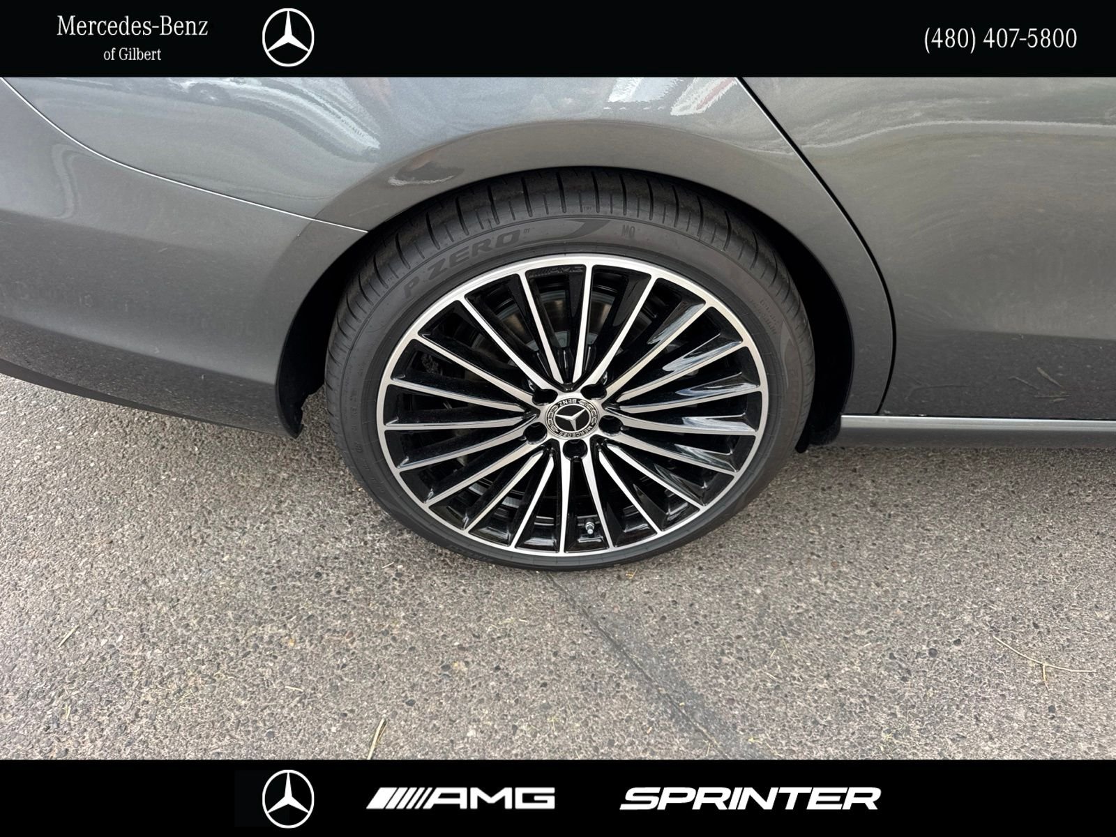 New 2026 Selenite Grey Metallic Mercedes-Benz C 300 image 7
