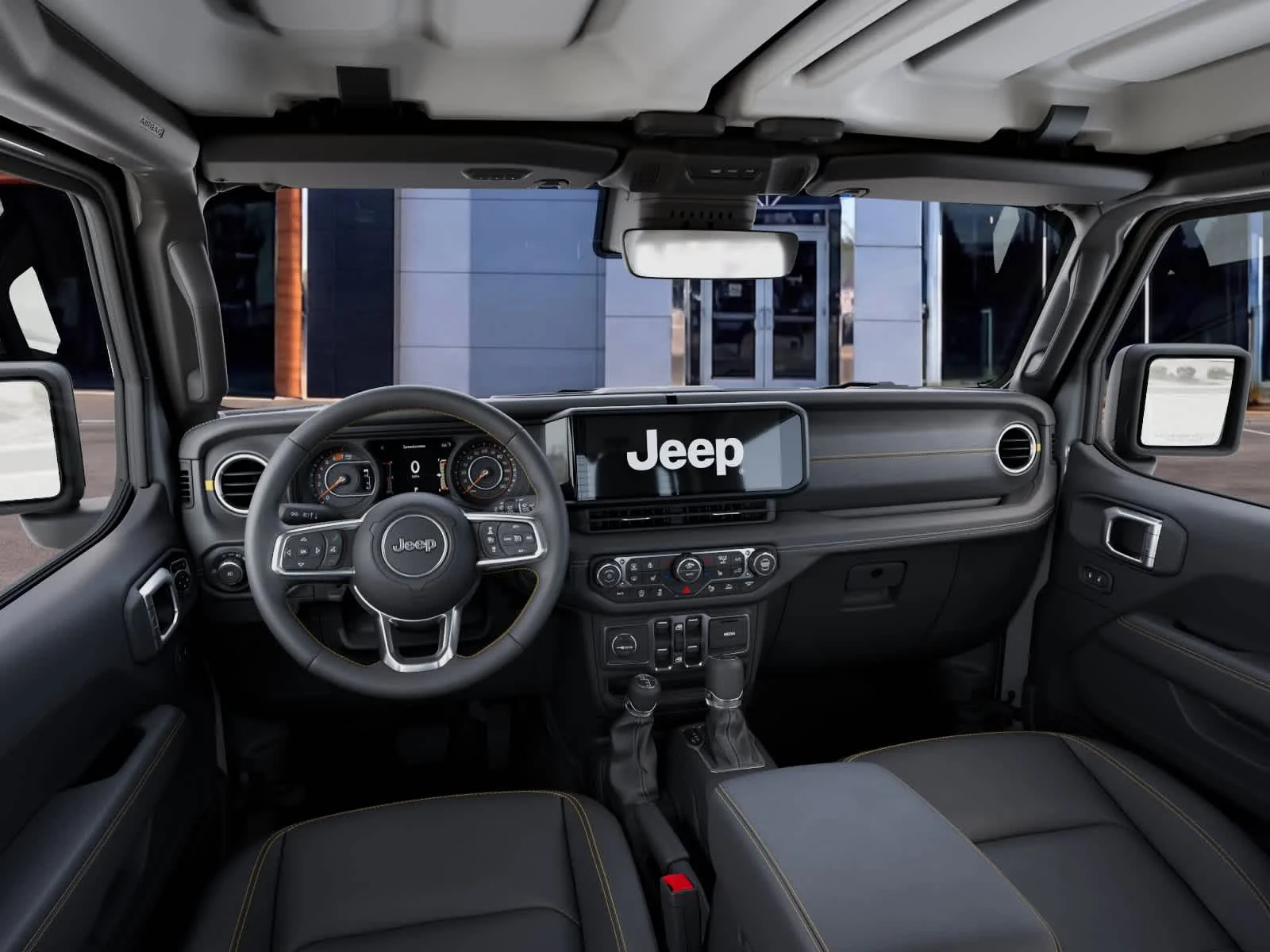 New 2026 Bright White Clearcoat Jeep Sahara image 14