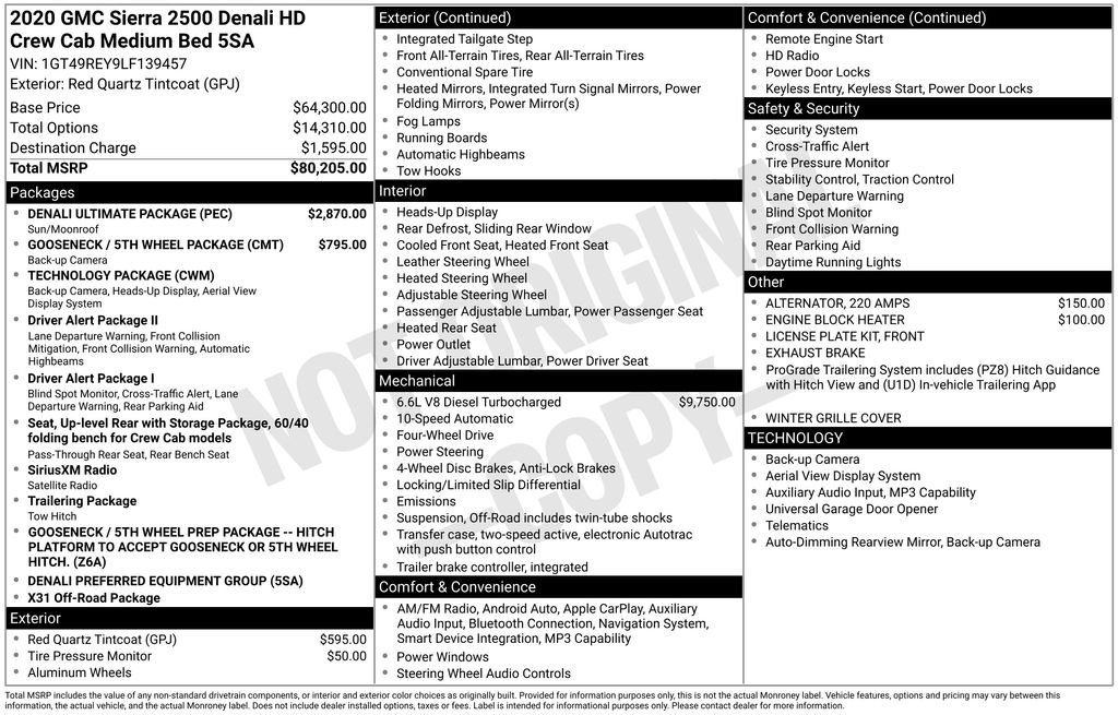 Used 2020 Red GMC Denali image 25