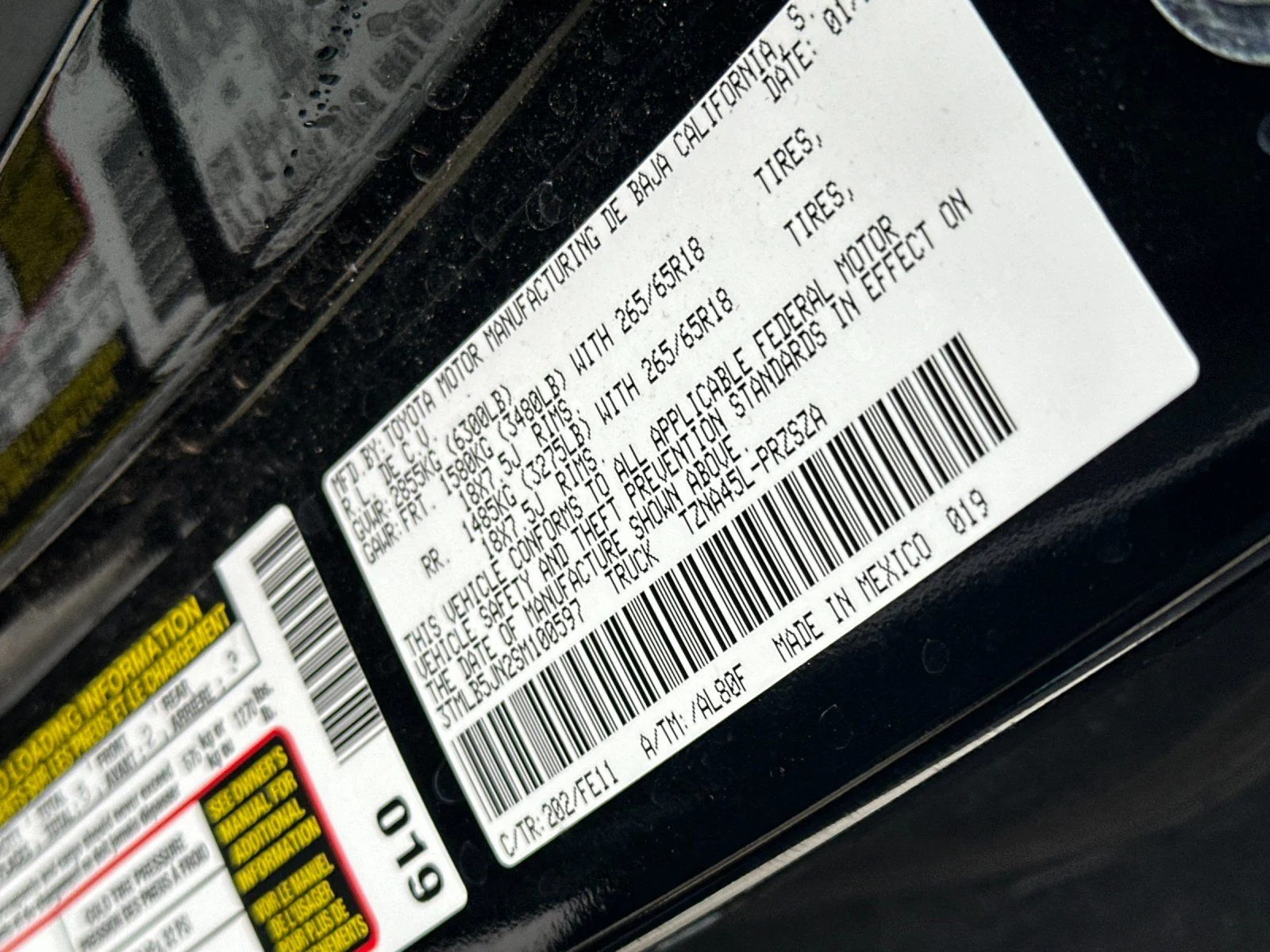 Used 2025 Black Toyota TRD Sport image 25