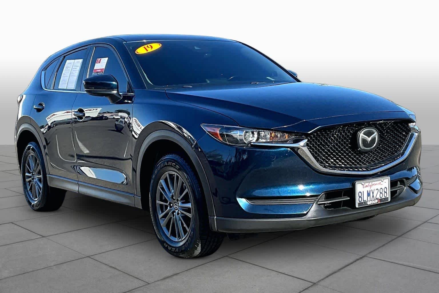 Used 2019 Mazda CX-5 Touring with VIN JM3KFBCMXK1527629 for sale in Folsom, CA