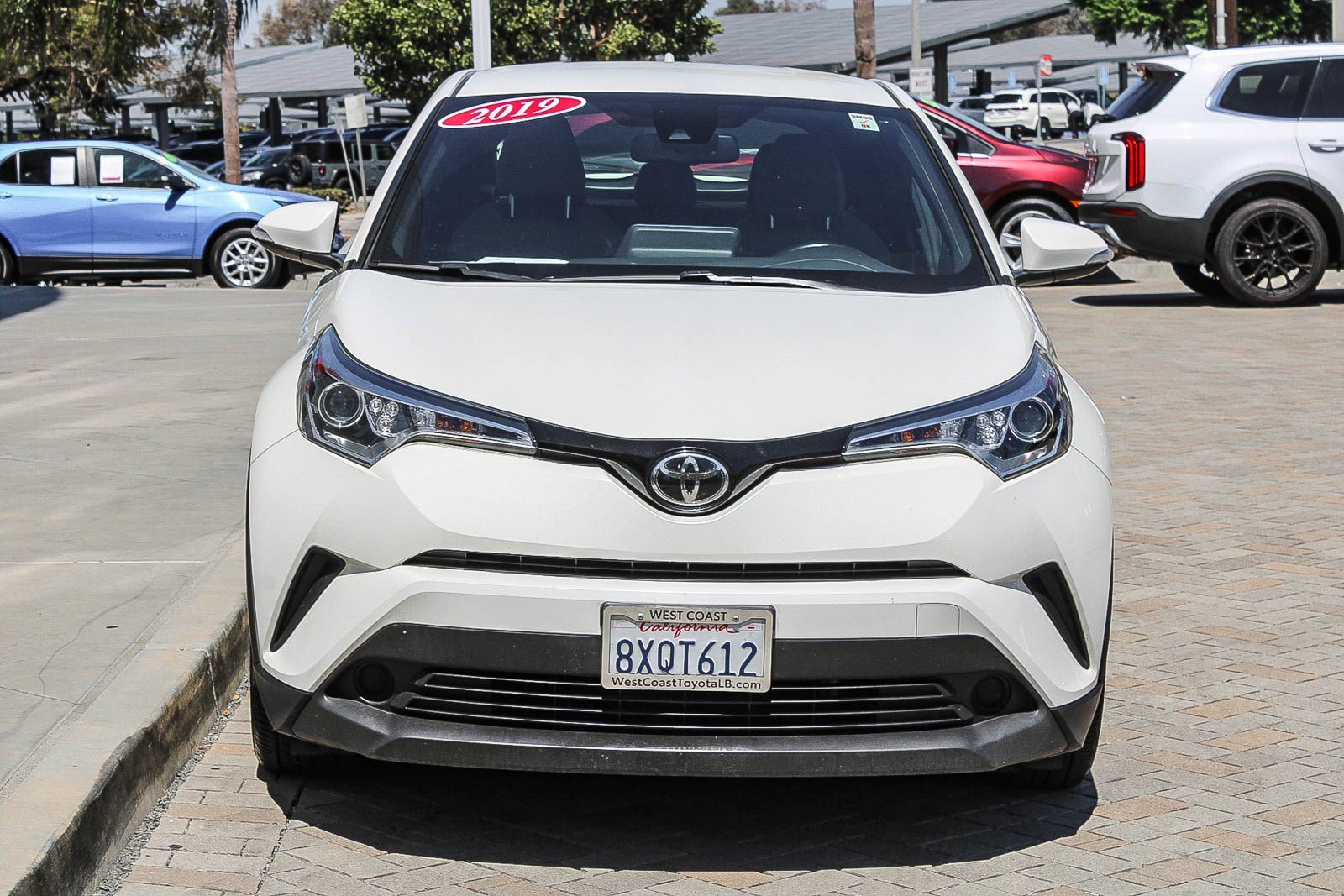 Certified 2019 Toyota C-HR XLE with VIN JTNKHMBX8K1054772 for sale in Long Beach, CA
