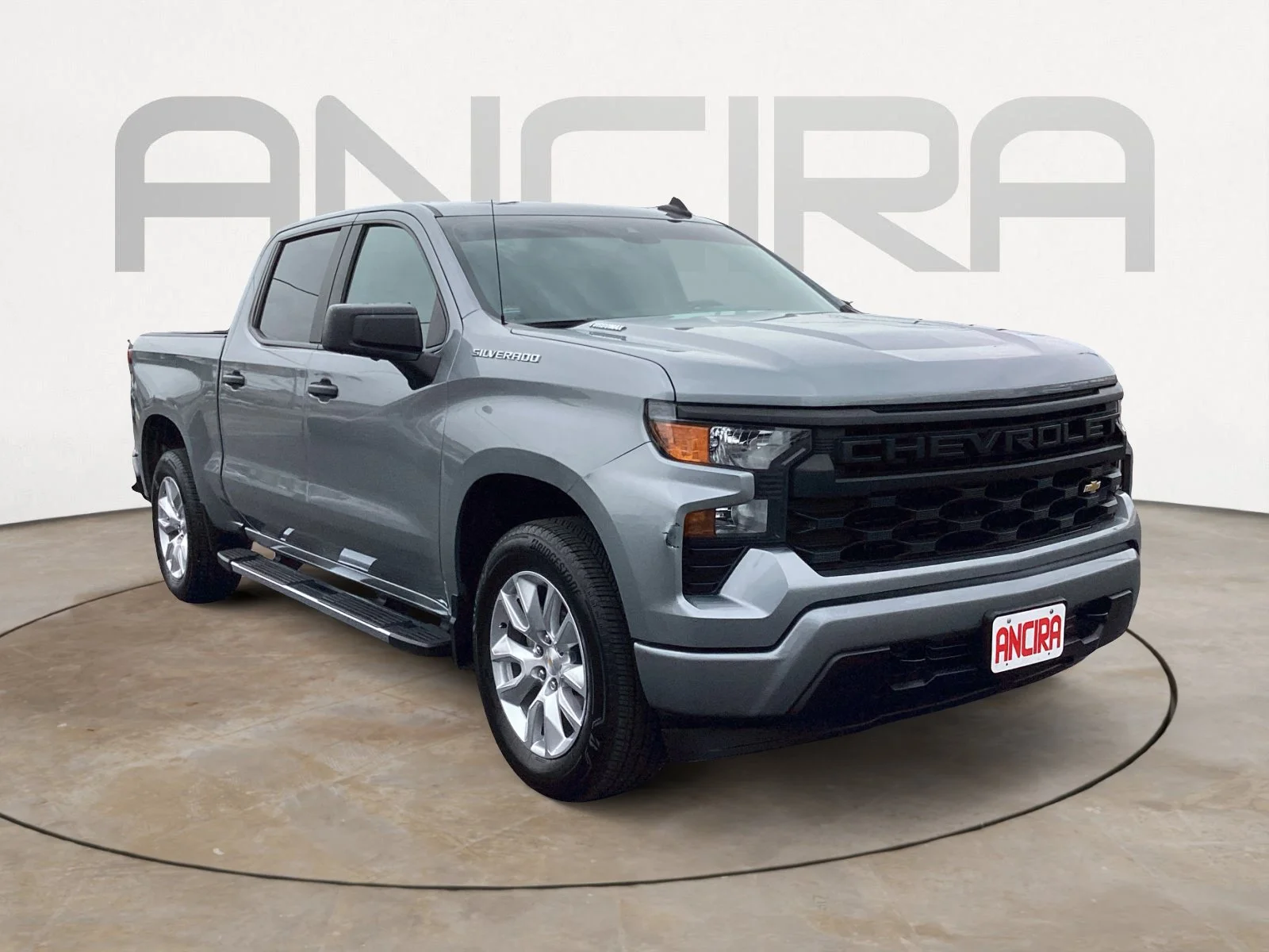 Used 2025 Sterling Gray Metallic Chevrolet Custom image 7