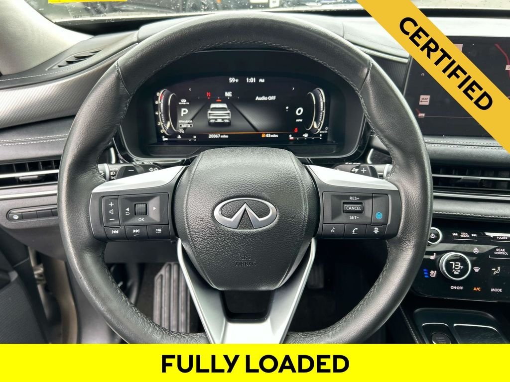 Certified Used 2023 Silver INFINITI LUXE image 22