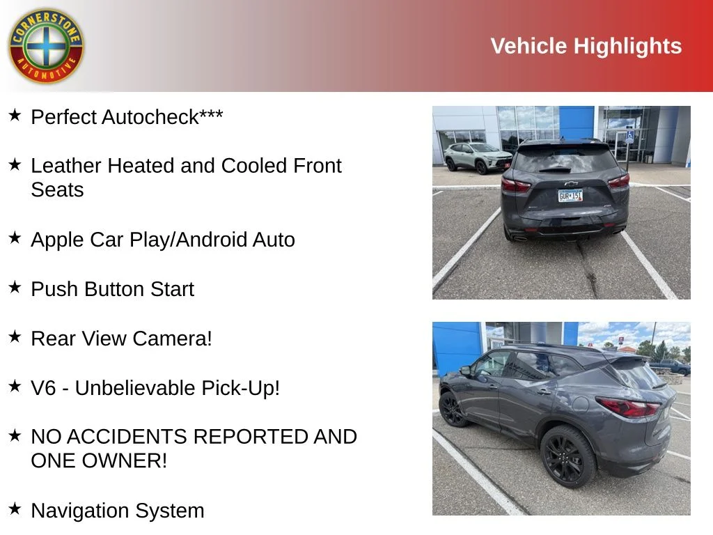 Used 2021 Gray Chevrolet RS image 2