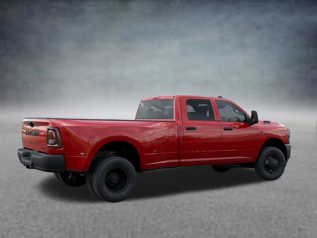 New 2026 Flame Red Clear-Coat Exterior Paint RAM Tradesman image 4