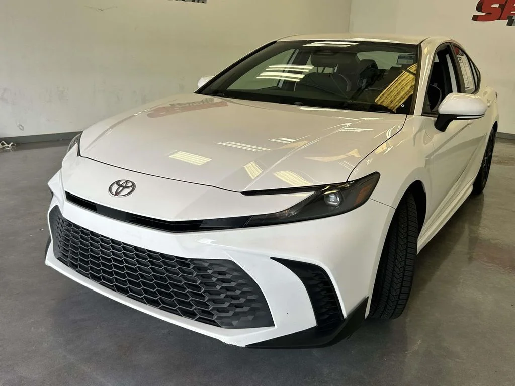 Certified Used 2025 White Toyota SE image 7