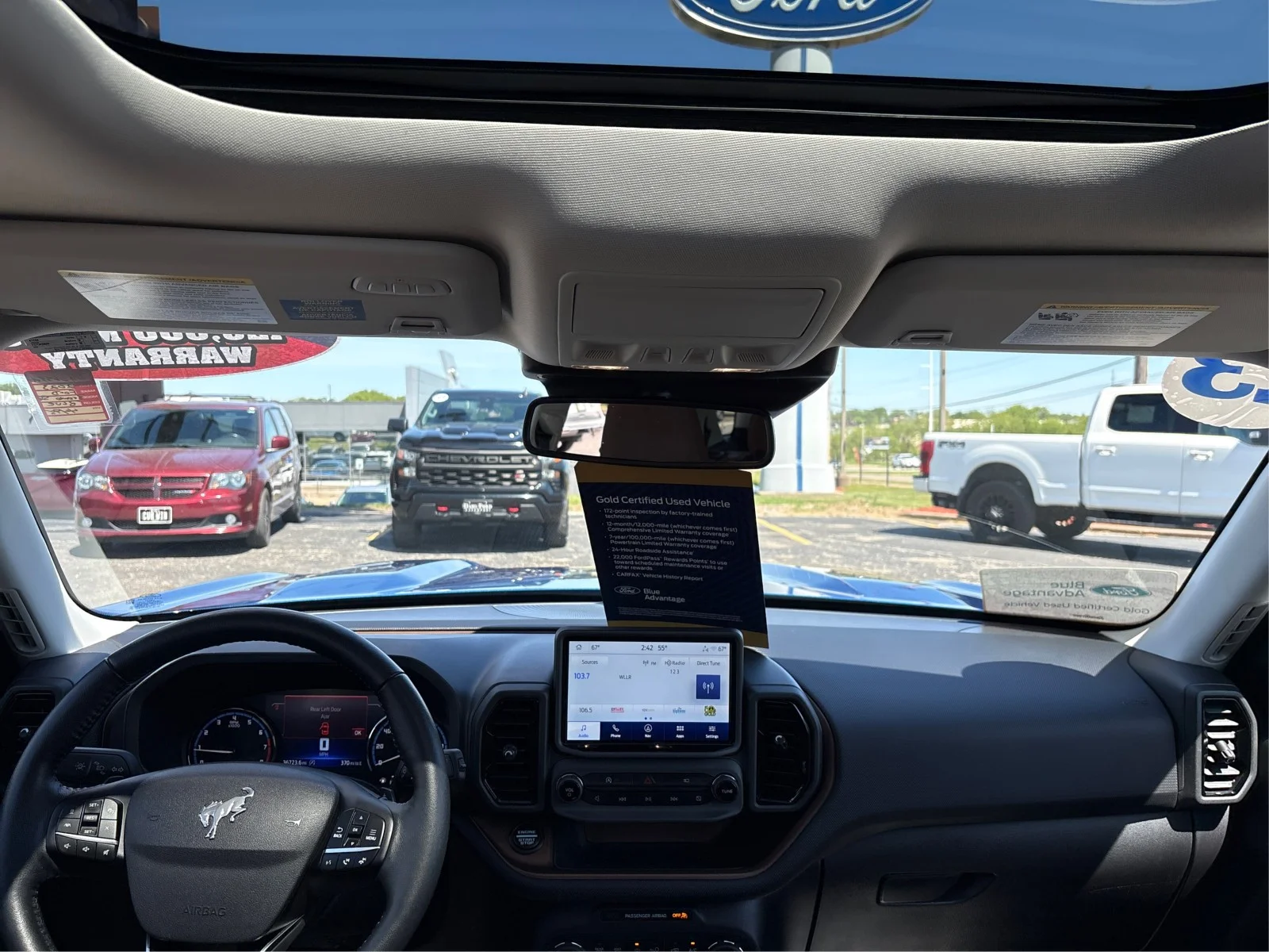 Certified Used 2023 Blue Ford Badlands image 22