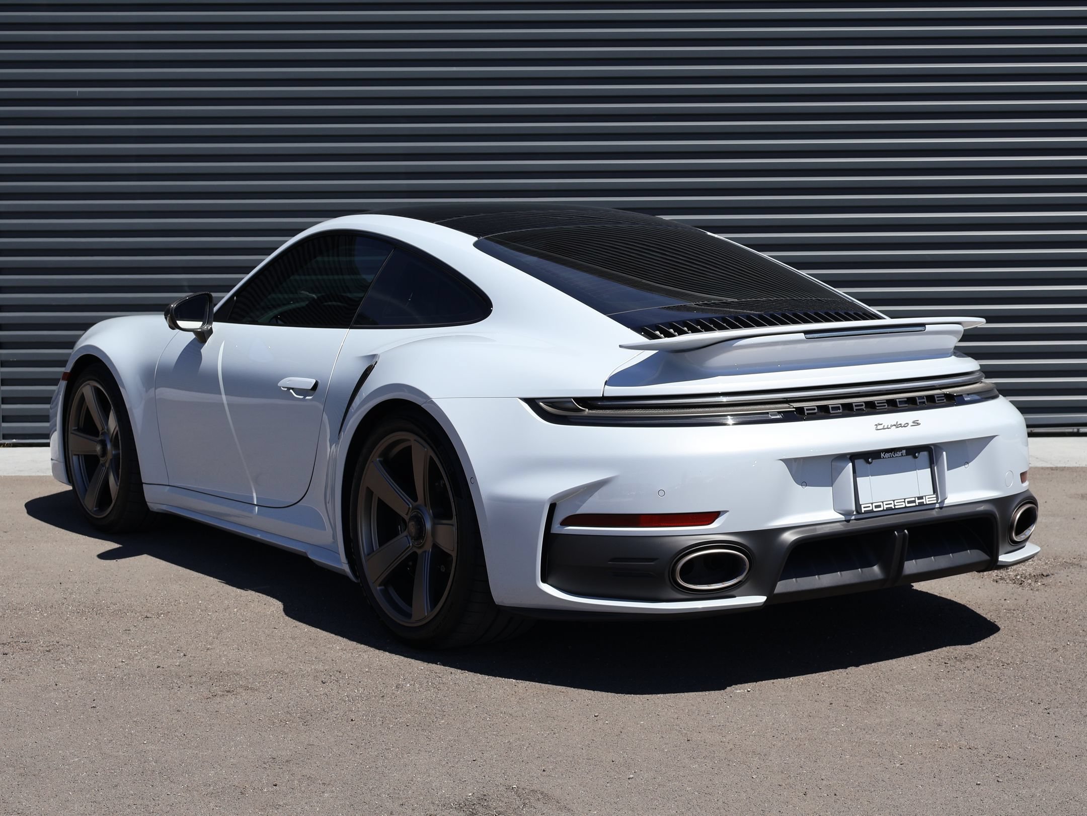 Used 2026 Ice Gray Metallic Porsche Turbo S image 3