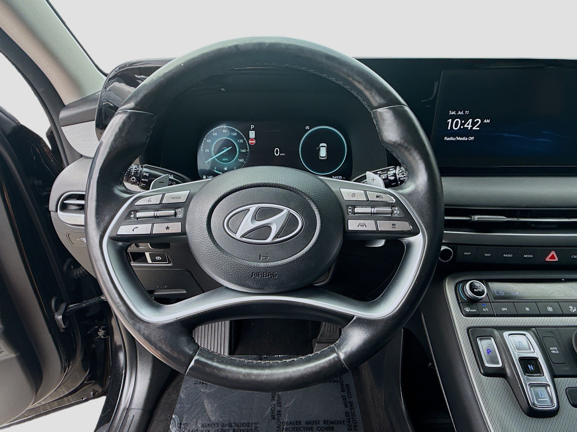 Used 2023 Abyss Black Pearl Hyundai SEL image 8