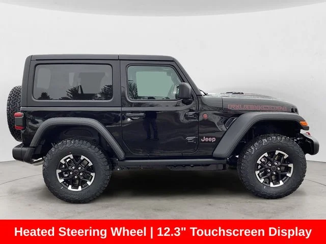 New 2026 Black Clearcoat Jeep 2-DOOR RUBICON image 7
