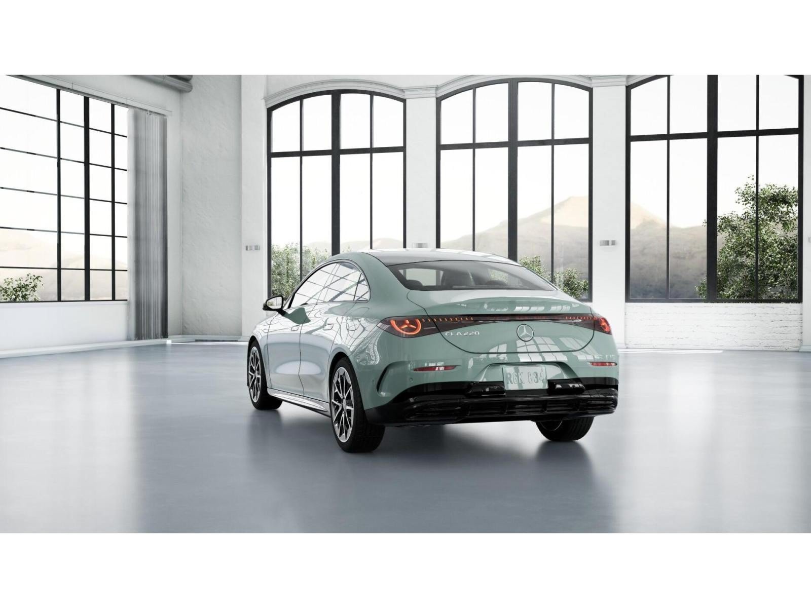 New 2027 Liquid Crystal Green Mercedes-Benz CLA 220 4D Sedan image 28