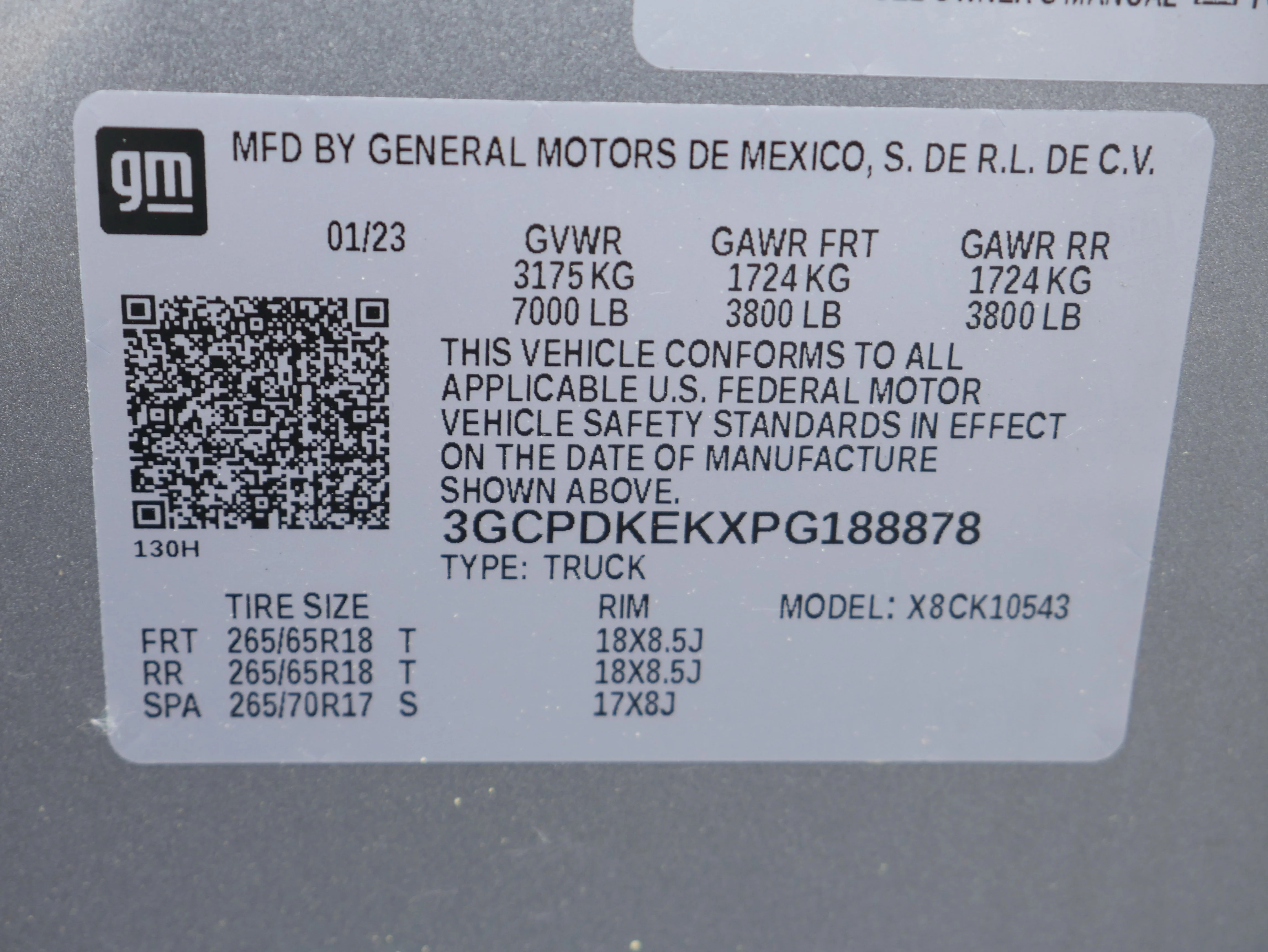 Certified Used 2023 Sterling Gray Metallic Chevrolet LT (2FL) image 32