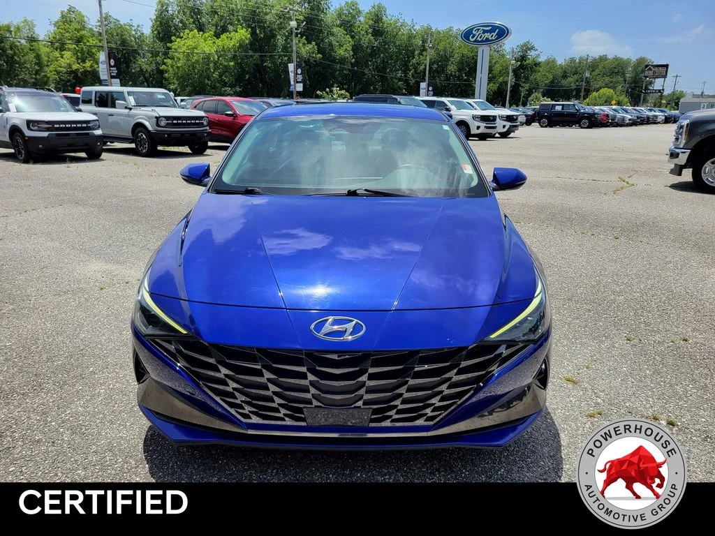 Used 2022 Blue Hyundai Limited image 9