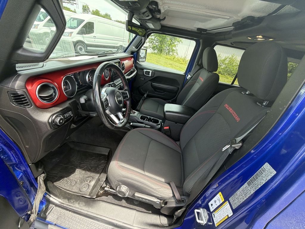 Used 2019 Blue Jeep Unlimited Rubicon image 10