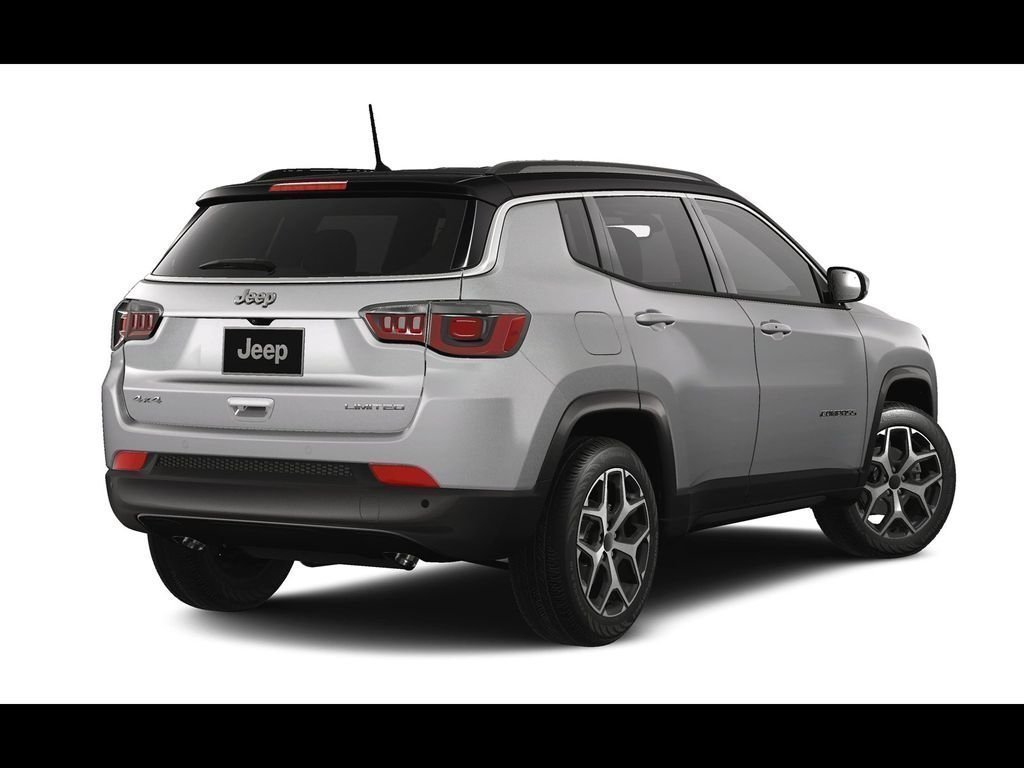New 2026 Silver Zynith Metallic Clear-Coat Exterior Paint Jeep Limited image 2