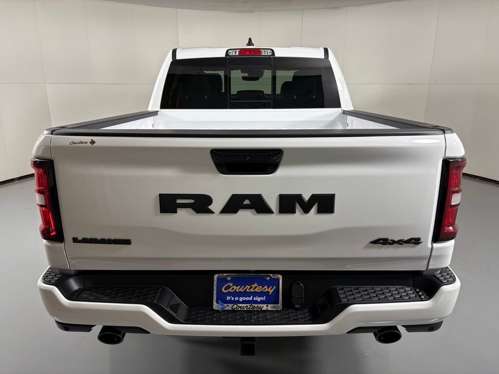 New 2026 Bright White Clear-Coat Exterior Paint RAM Laramie image 7