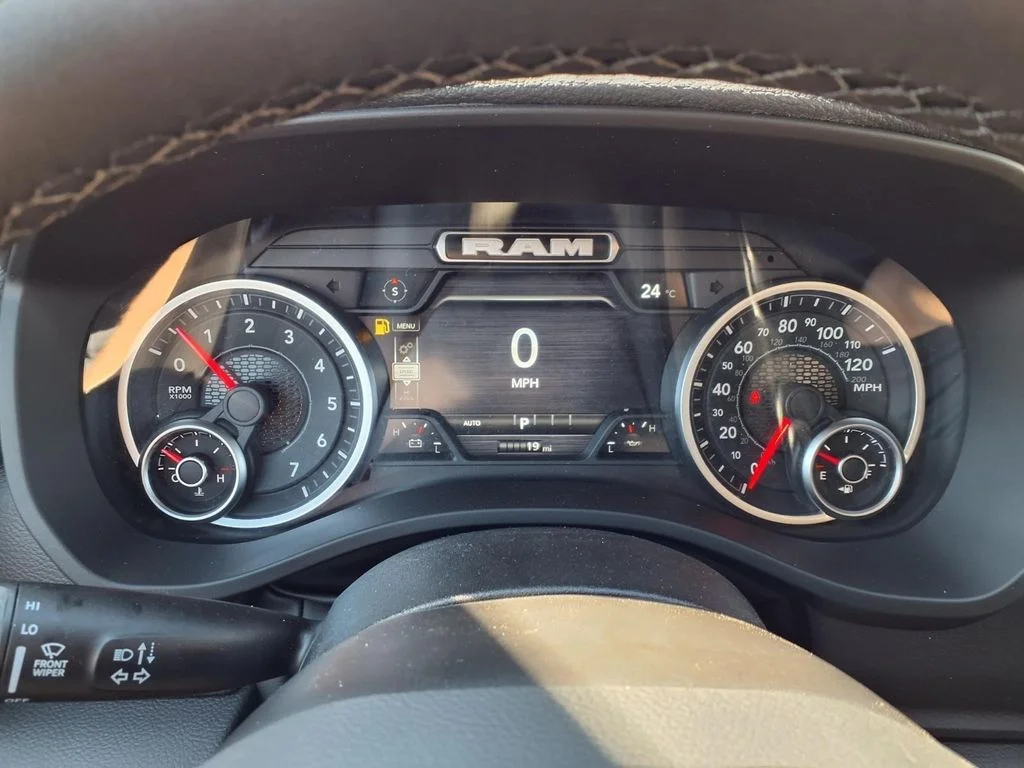 New 2026 Forged Blue Metallic Exterior Paint RAM Laramie image 15