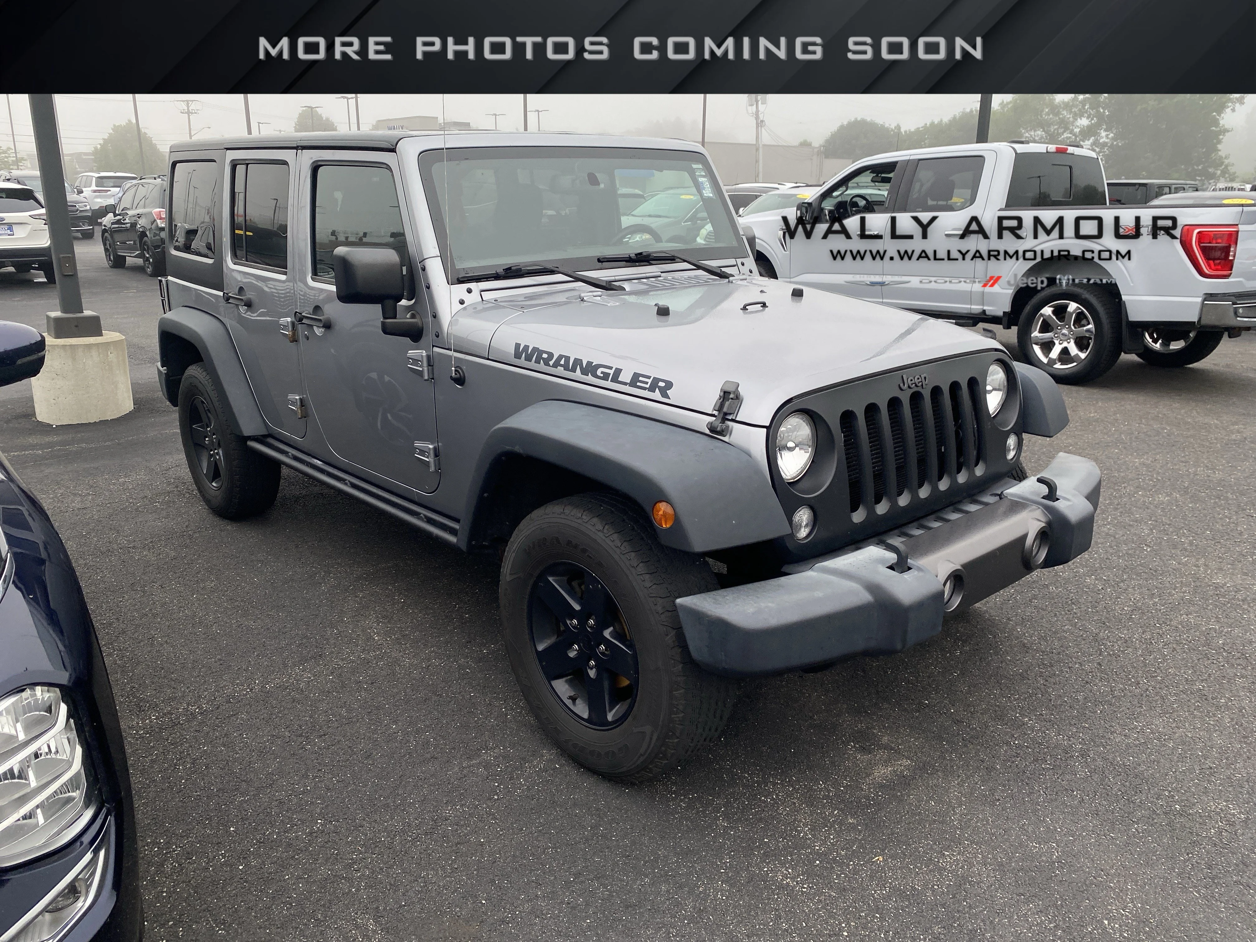 Used 2016 Billet Silver Metallic Clearcoat Jeep  image 1