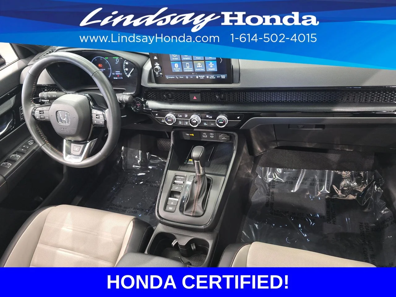 Certified Used 2023 Crystal Black Pearl Honda Sport Touring image 12