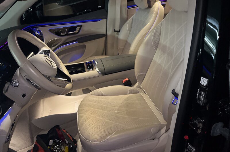 Used 2024 Mercedes-Benz EQS SUV Base with VIN 4JGDM4EB8RA035556 for sale in Laguna Niguel, CA