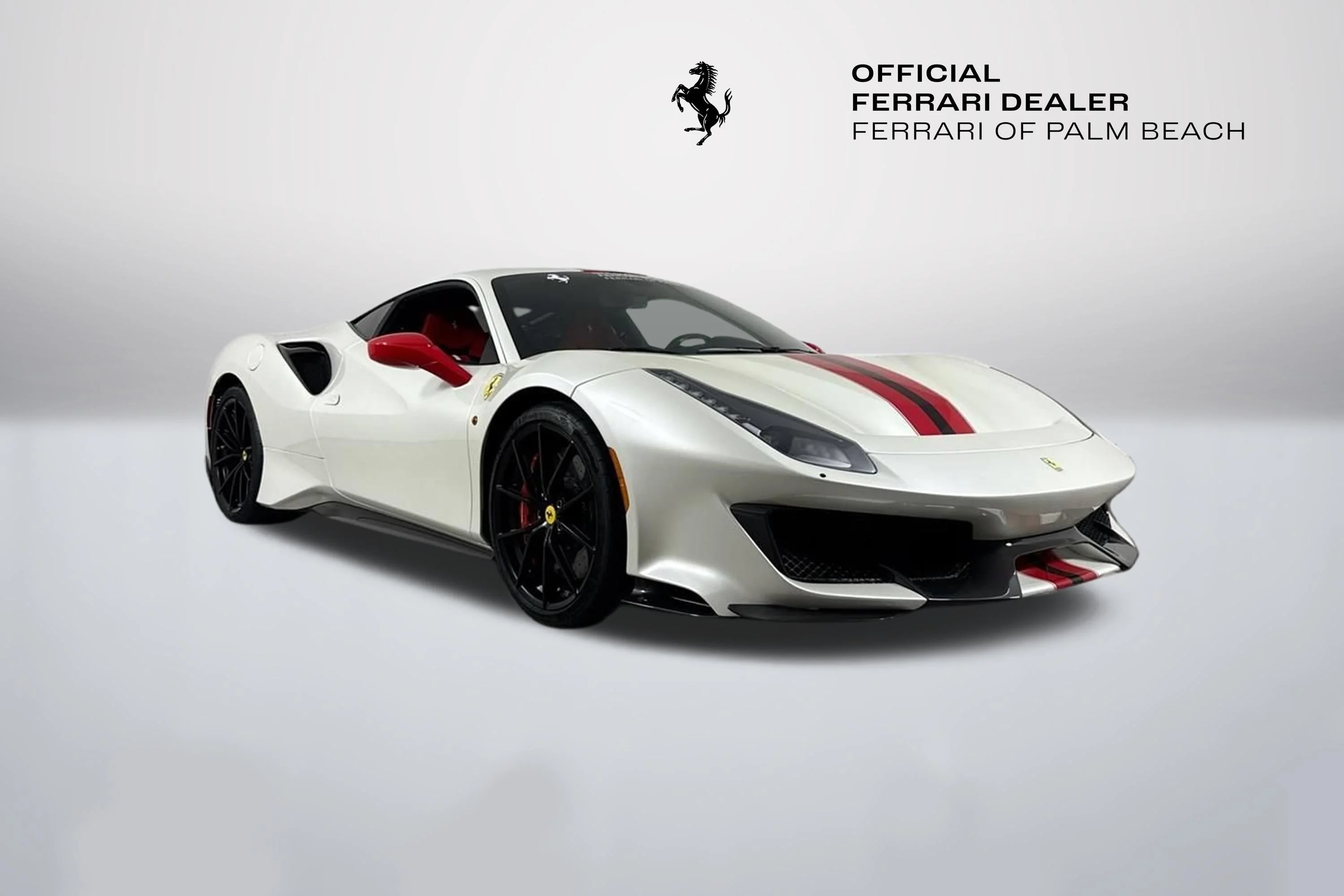 Certified Used 2020 Bianco Fuji Ferrari Base image 1