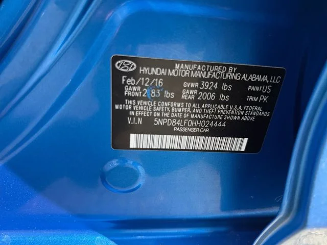 Used 2017 Blue Hyundai SE image 25