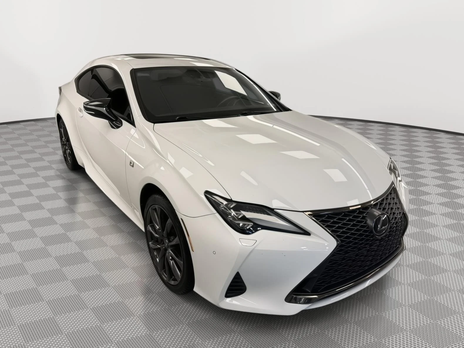 Used 2021 Ultra White Lexus RC 350 F SPORT image 1