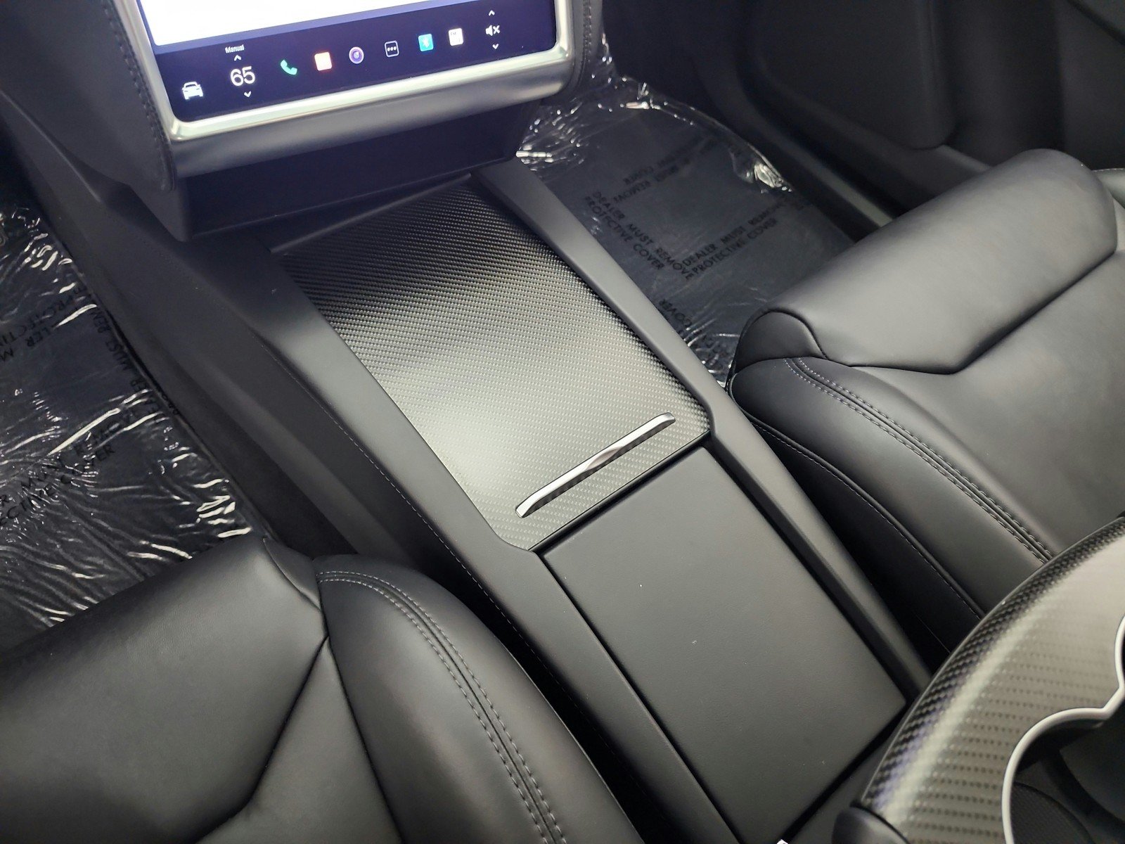 Used 2017 Midnight Silver Metallic Tesla 90D image 12