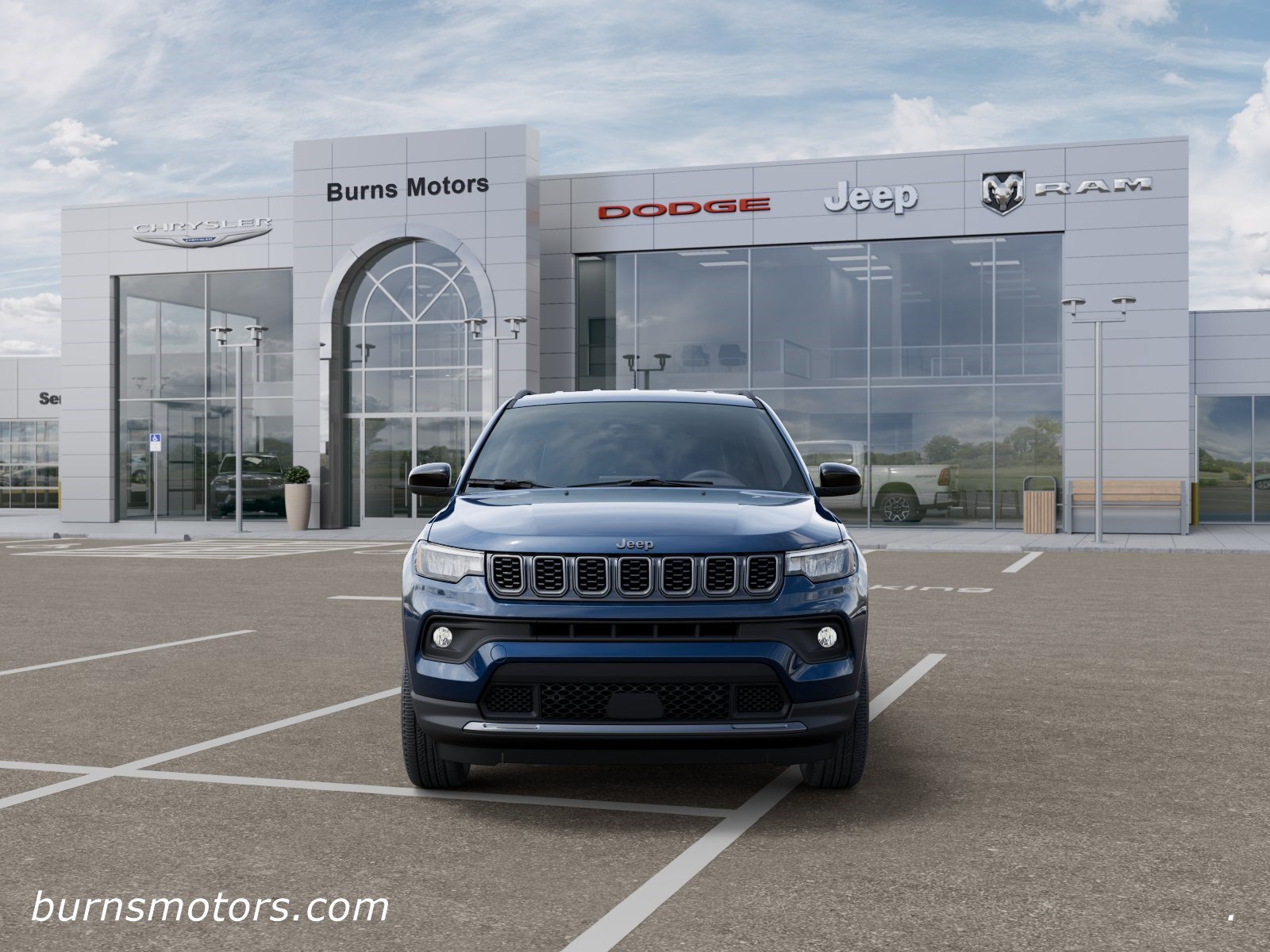 New 2026 Fathom Blue Pearl-Coat Exterior Paint Jeep Latitude Altitude image 6