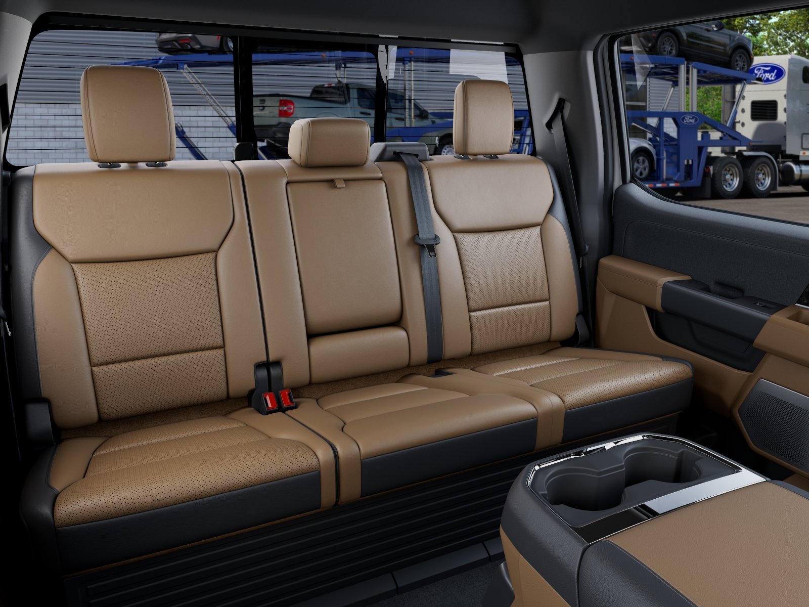 New 2027 Star White Metallic Tri-Coat Ford F-350® Lariat® image 11