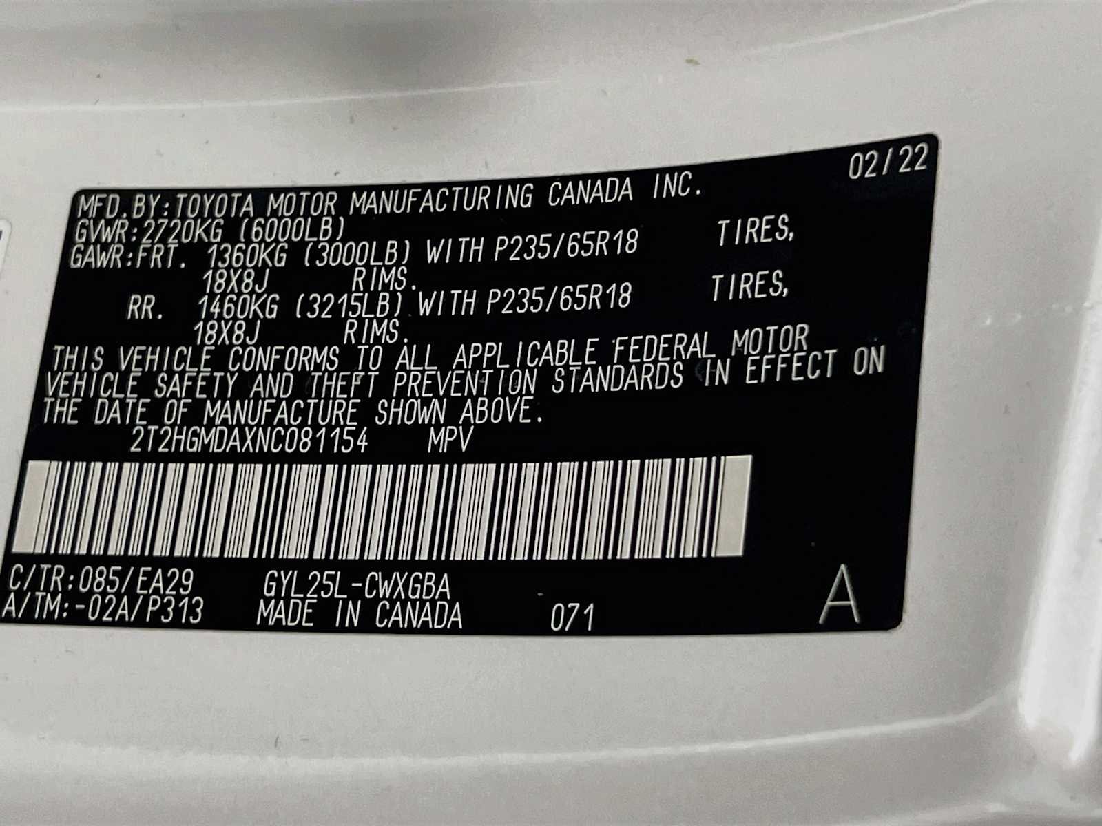 Used 2022 Eminent White Pearl Lexus  image 32