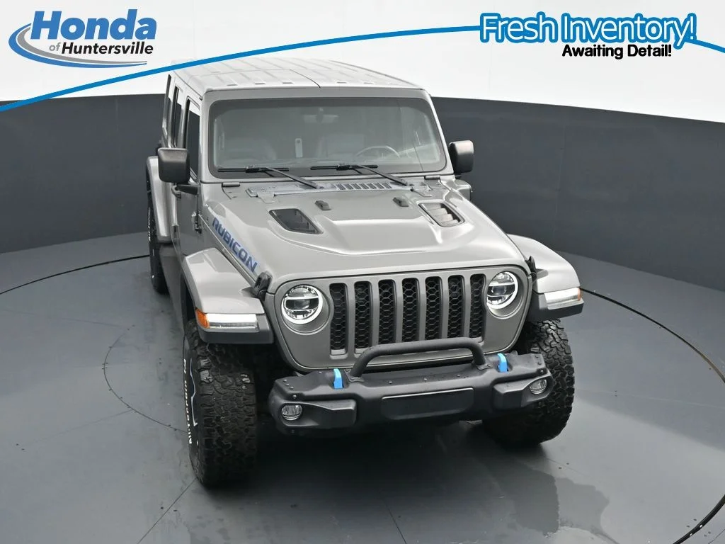 Used 2022 Gray Clearcoat Jeep Unlimited Rubicon 4xe image 20