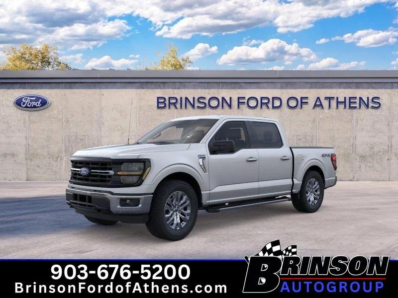 New 2026 Iconic Silver Metallic Ford XLT image 1