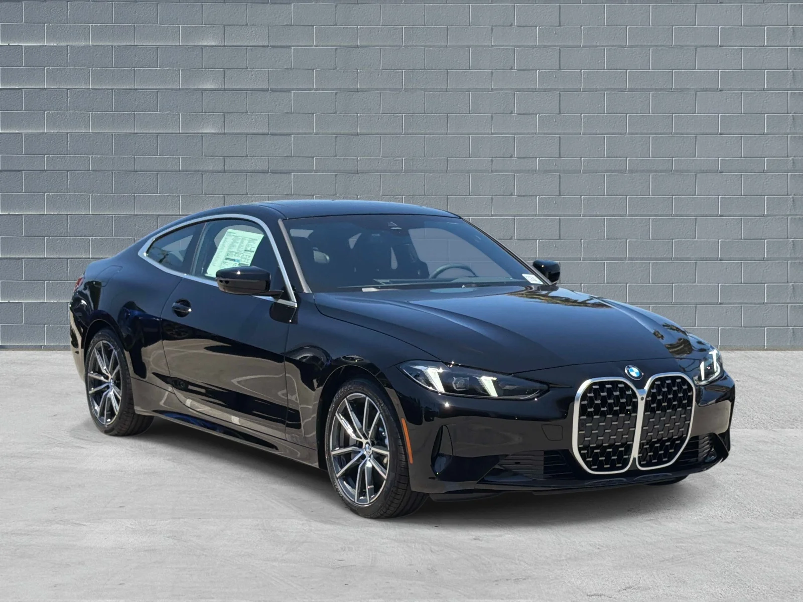 New 2027 Jet Black BMW 430i image 1