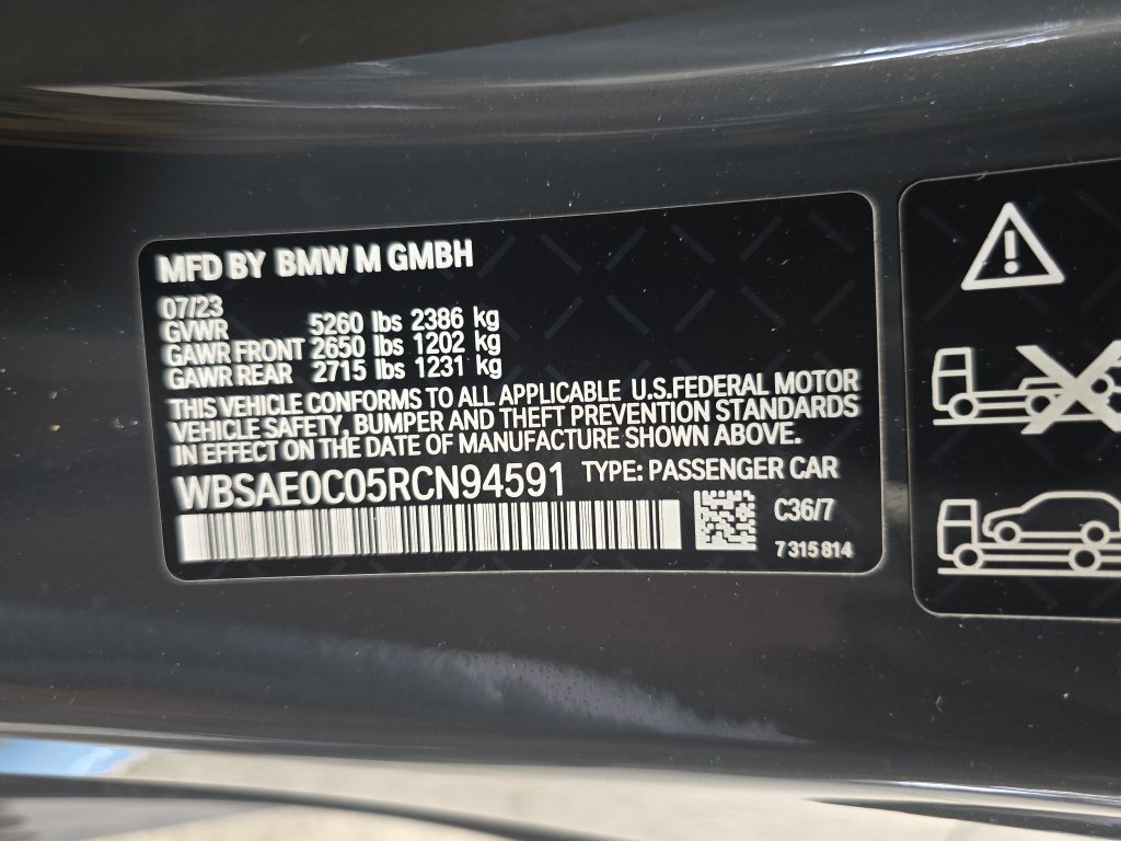 Used 2024 Dravit Grey Metallic BMW Competition image 34