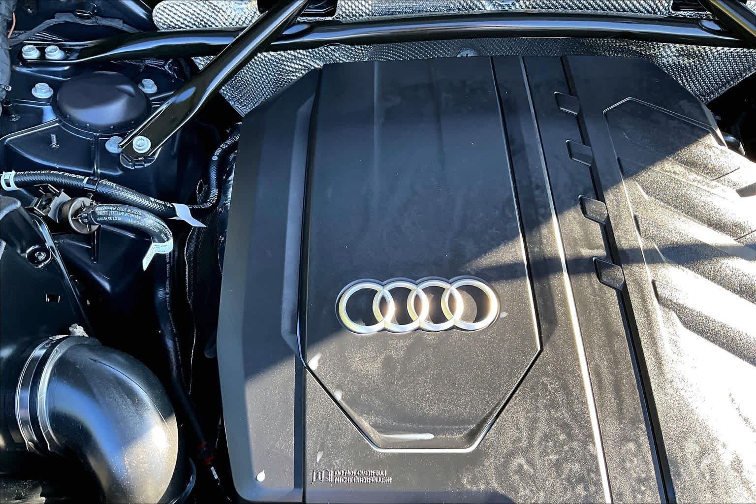 Used 2024 Daytona Gray Pearl Effect Audi S line Premium Plus image 33