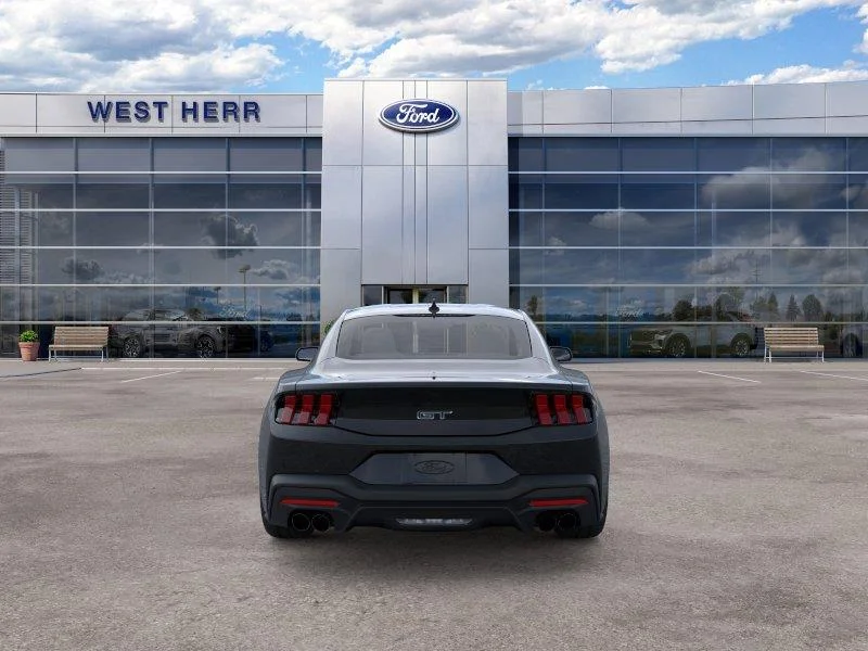 New 2026 Shadow Black Ford GT Premium Fastback image 6