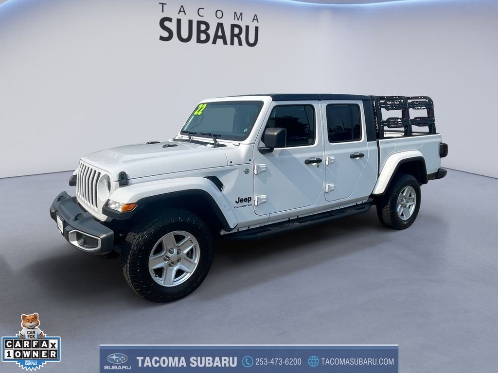 Used 2020 White Jeep Sport image 1