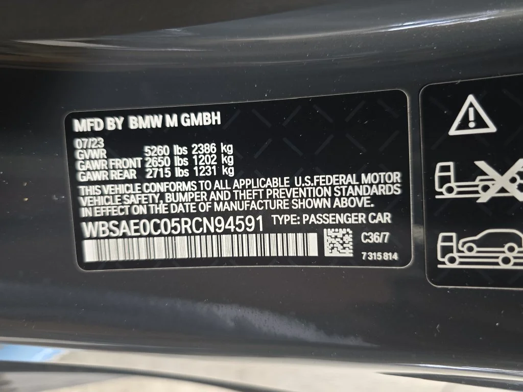 Used 2024 Dravit Gray Metallic BMW Competition image 34