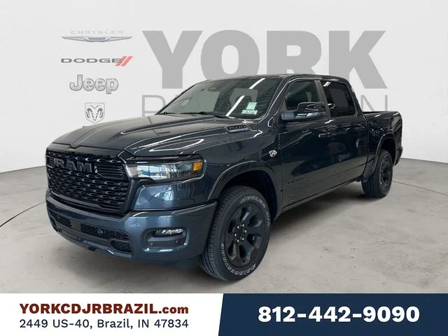 New 2026 Forged Blue Metallic Exterior Paint RAM Big Horn/Lone Star image 1